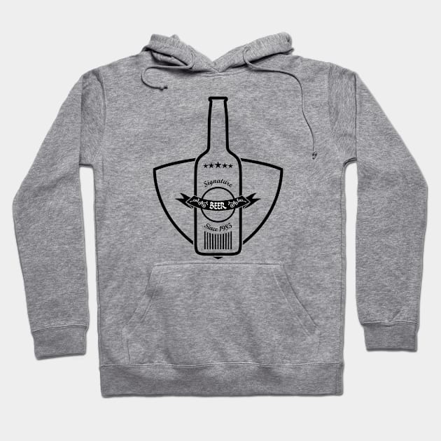 04 - SIGNATURE BEER Hoodie by SanTees